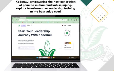 KaderMu PDPM Sijunjung Resmi Diluncurkan: Wadah Pengkaderan Pemuda Muhammadiyah Berkemajuan