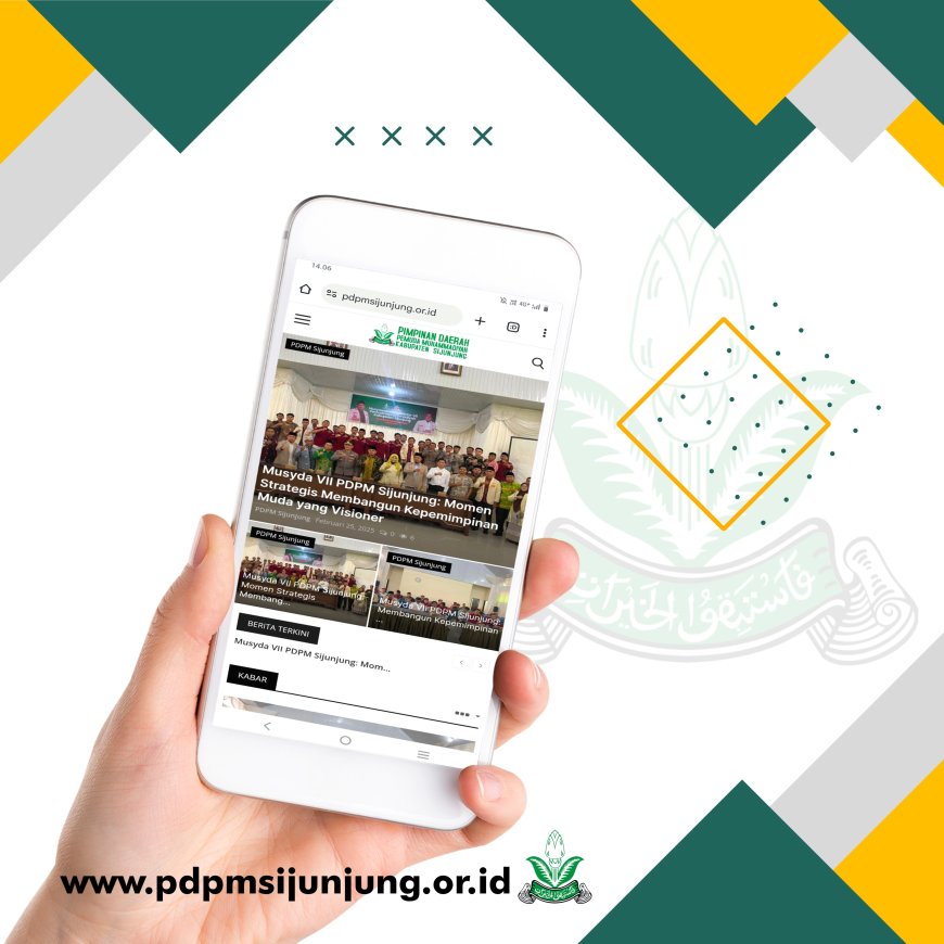 PDPM Sijunjung Resmi Luncurkan Website: Langkah Digitalisasi untuk Peningkatan Peran Pemuda Muhammadiyah