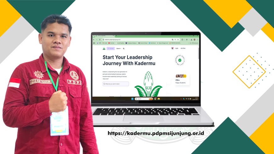 Akselerasi Pengkaderan Digital: KaderMu, Langkah Besar Pemuda Muhammadiyah Sijunjung Menuju Masa Depan Berkemajuan